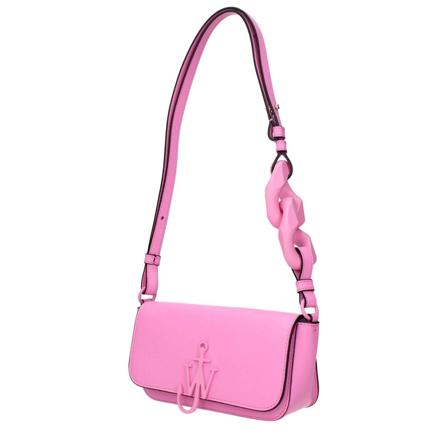 Jw Anderson Pink Leather Shoulder Bag
