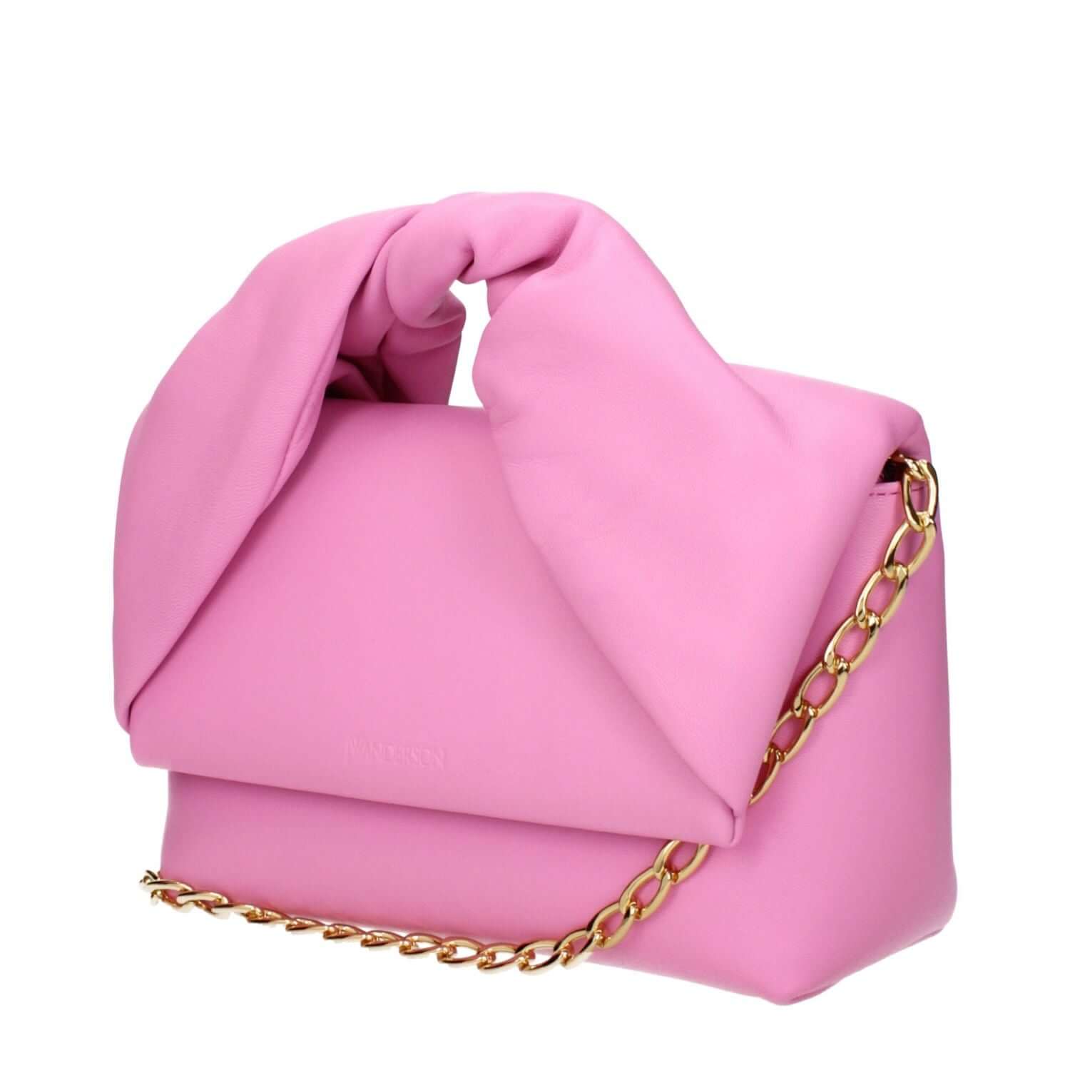 Jw Anderson Pink Leather Handbag