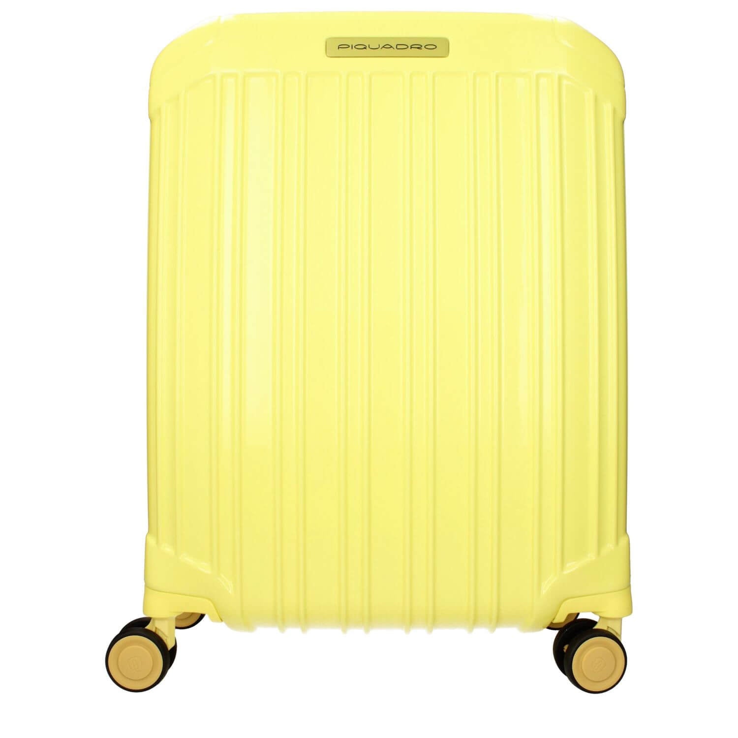Piquadro Yellow Polycarbonate Luggage And Travel