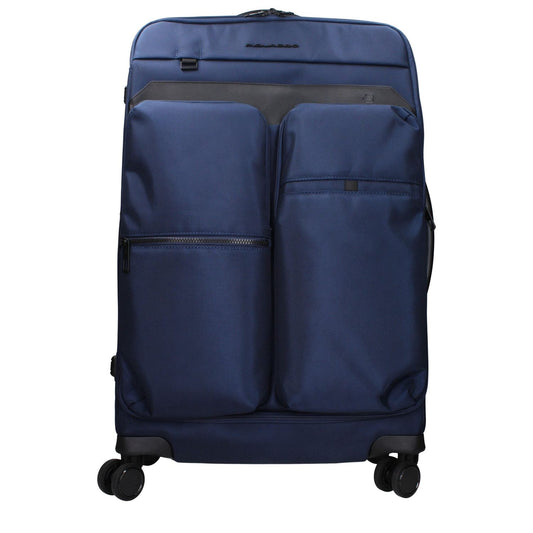 Piquadro Blue Fabric Luggage And Travel PI15217223663881BT