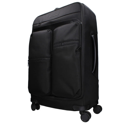 Piquadro Black Fabric Luggage And Travel PI15217263378697BT