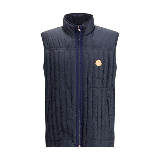 Moncler x Donald Glover Blue Polyamide Sleveless Jacket