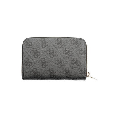 Guess Jeans Black Polyethylene Women Wallet
