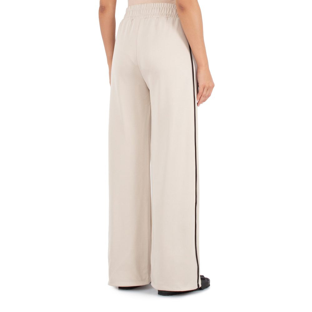 Comme Des Fuckdown Beige Cotton Women Pant