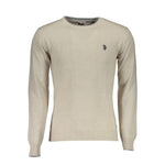U.S. POLO ASSN. Beige Wool Sweater US-4074-XXL