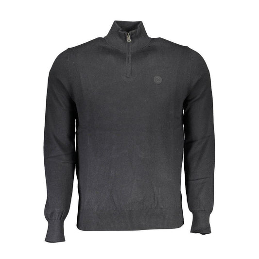 North Sails Black Cotton Sweater NO-16259-XXL