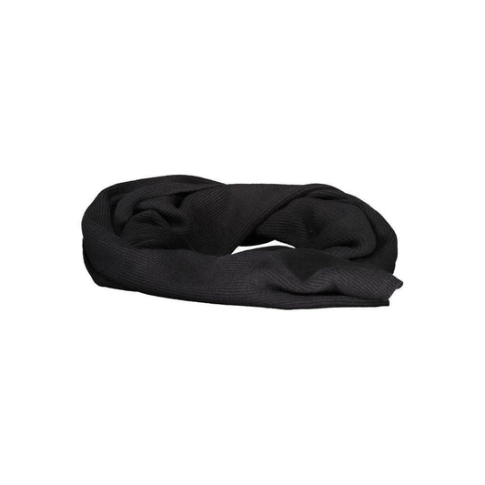 North Sails Black Cotton Scarf NO-16319