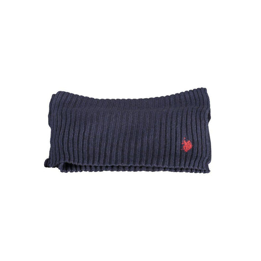 U.S. POLO ASSN. Blue Wool Scarf US-16936