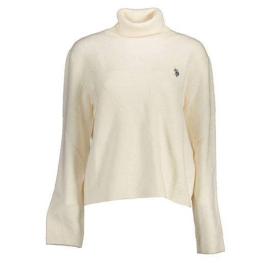 U.S. POLO ASSN. White Nylon Sweater US-16956-XL