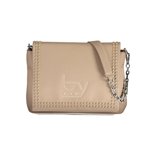 BYBLOS Beige Polyethylene Handbag BY-17107