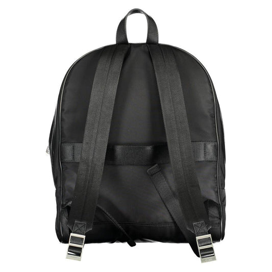 Guess Jeans Black Polyamide Backpack GU-17534