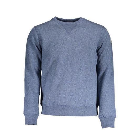North Sails Blue Cotton Sweater NO-17593-XXL