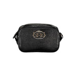 La Martina Black Polyethylene Handbag LA-20566
