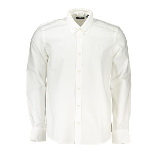 North Sails White Cotton Shirt NO-23648-S