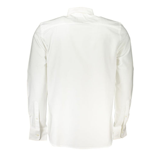 North Sails White Cotton Shirt NO-23648-S