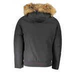 Woolrich Gray Cotton Jacket WO-24341-XL