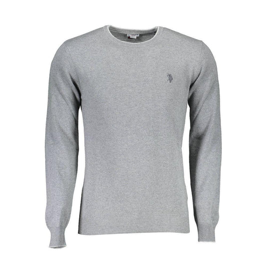 U.S. POLO ASSN. Gray Wool Sweater US-24744-XXL