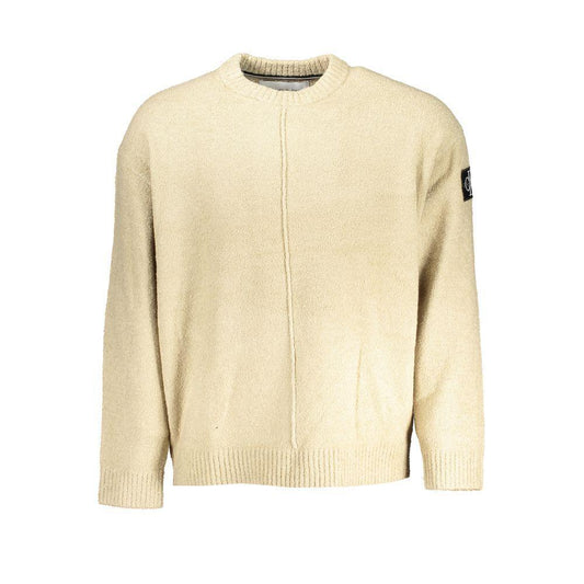 Calvin Klein Beige Cotton Sweater CA-25461-S