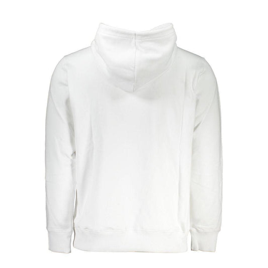 Calvin Klein White Cotton Sweater CA-26378-L
