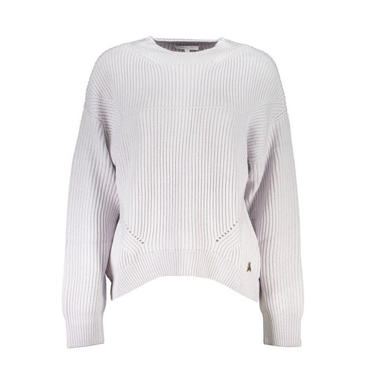 Patrizia Pepe Gray Fabric Sweater PA-26484-XS