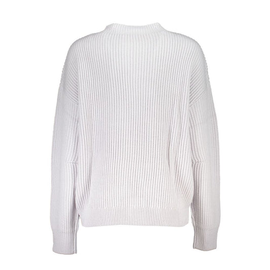 Patrizia Pepe Gray Fabric Sweater PA-26484-XS