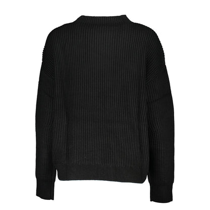 Patrizia Pepe Black Fabric Sweater