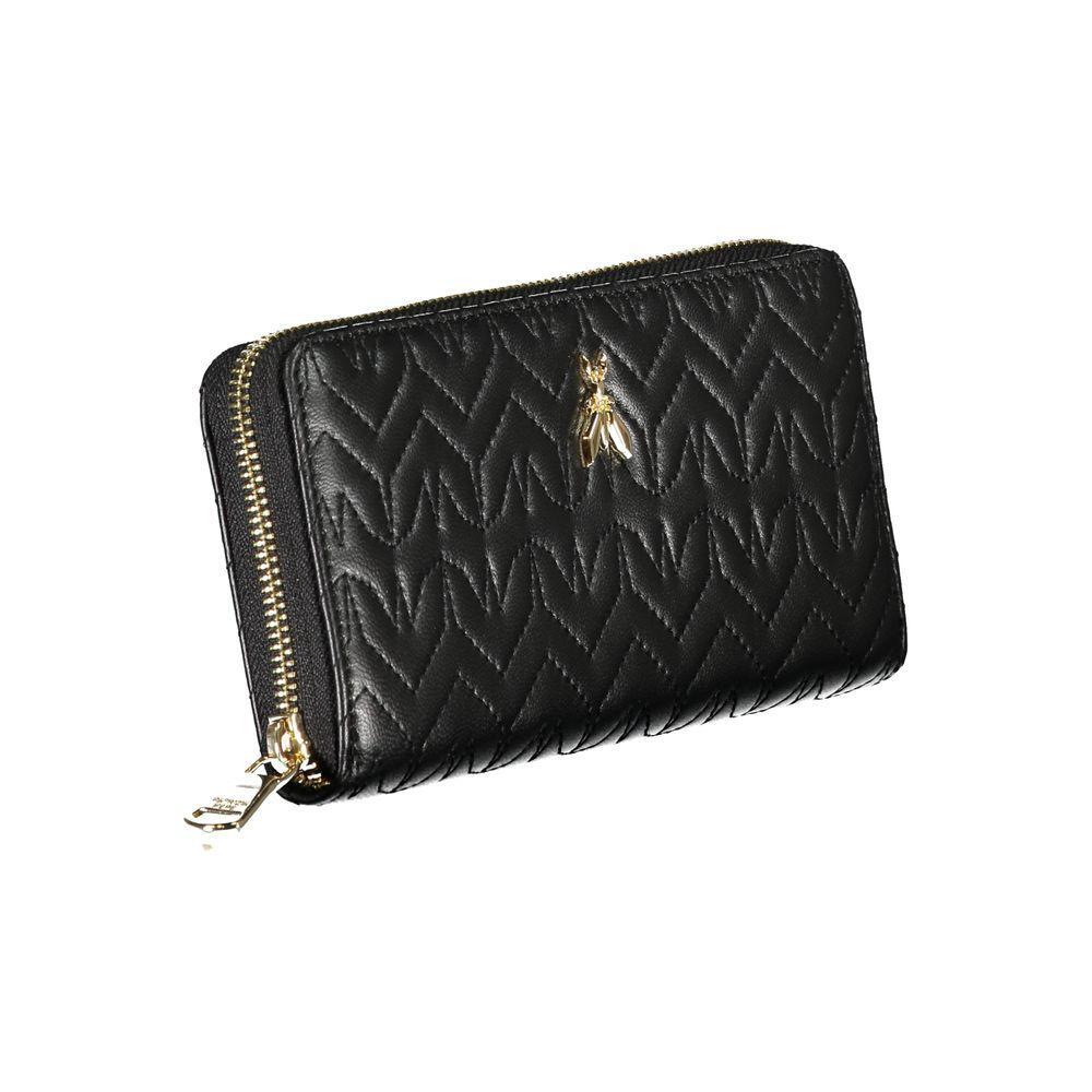 Patrizia Pepe Black Polyethylene Wallet PA-26497