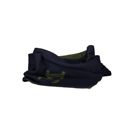 La Martina Green Polyester Scarf LA-27042