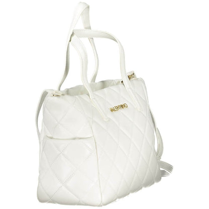 Mario Valentino White Polyethylene Handbag