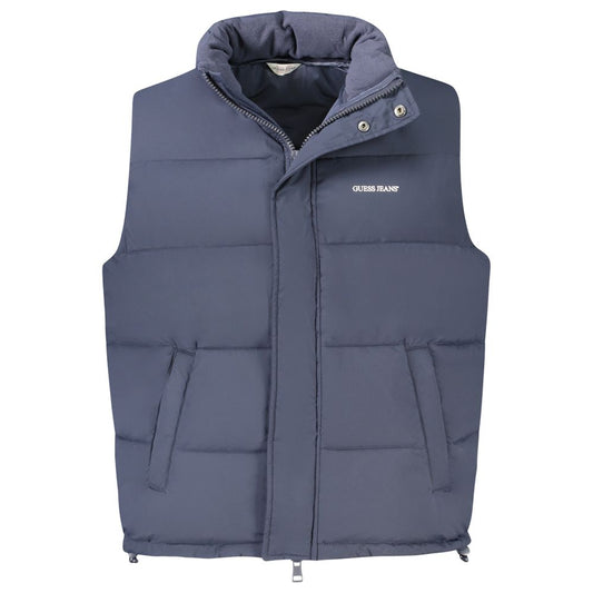 Guess Jeans Blue Polyester Jacket GU-34040-S