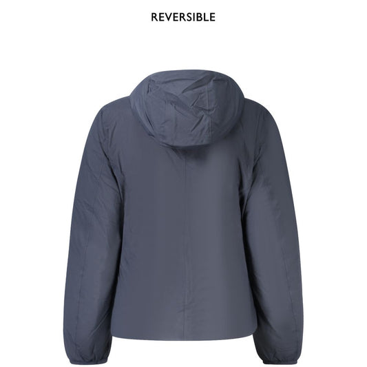 K-WAY Blue Polyamide Jackets & Coat KW-34140-S