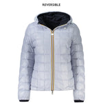K-WAY Blue Polyamide Jackets & Coat KW-34140-S