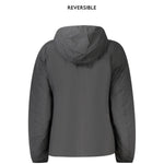 K-WAY Black Polyamide Jackets & Coat KW-34163-M