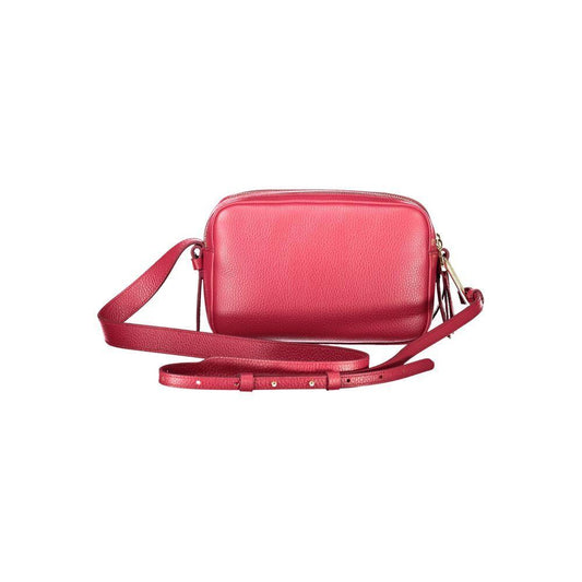 Coccinelle Red Leather Handbag CO-35340