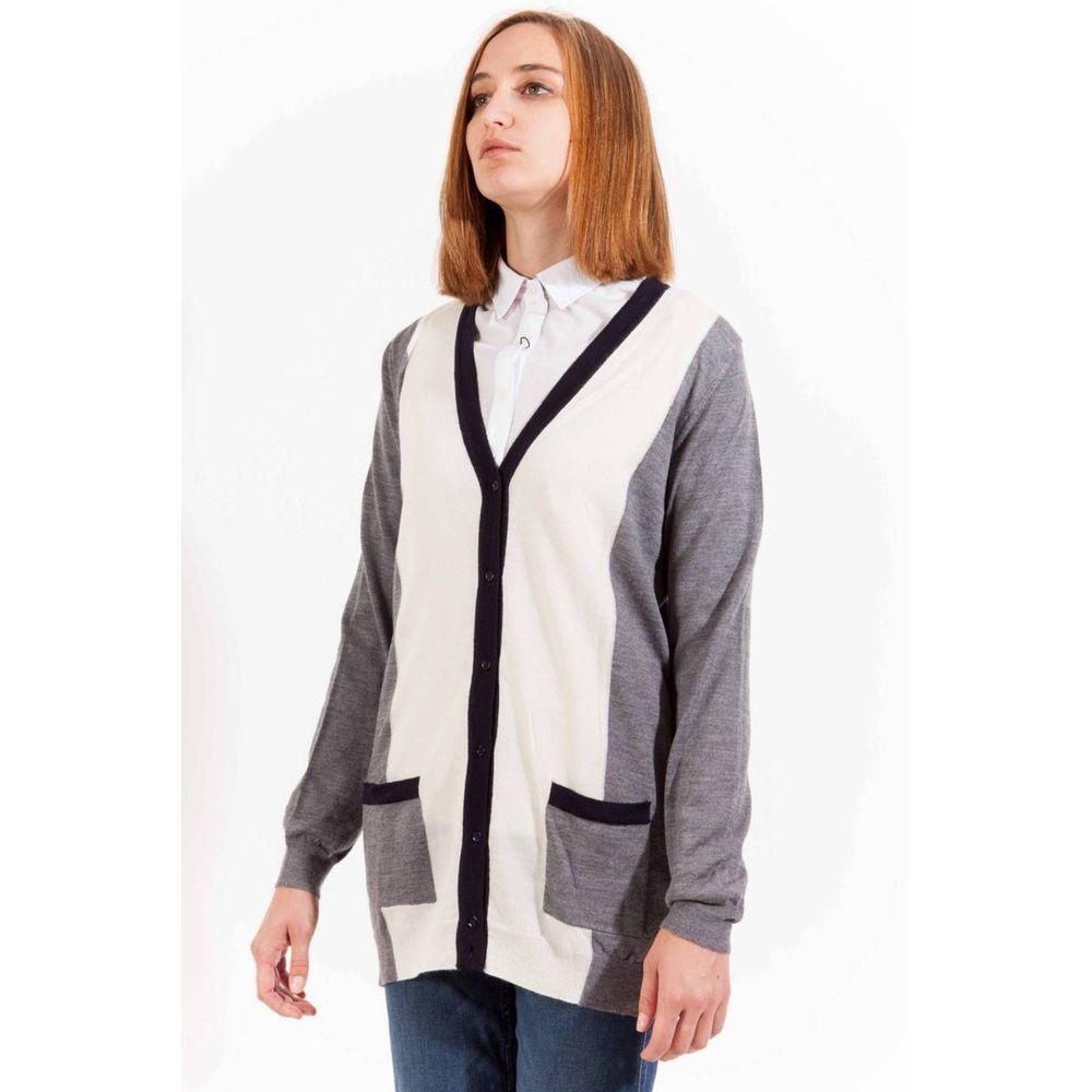 Gant Gray Wool Sweater GA-37120-XS