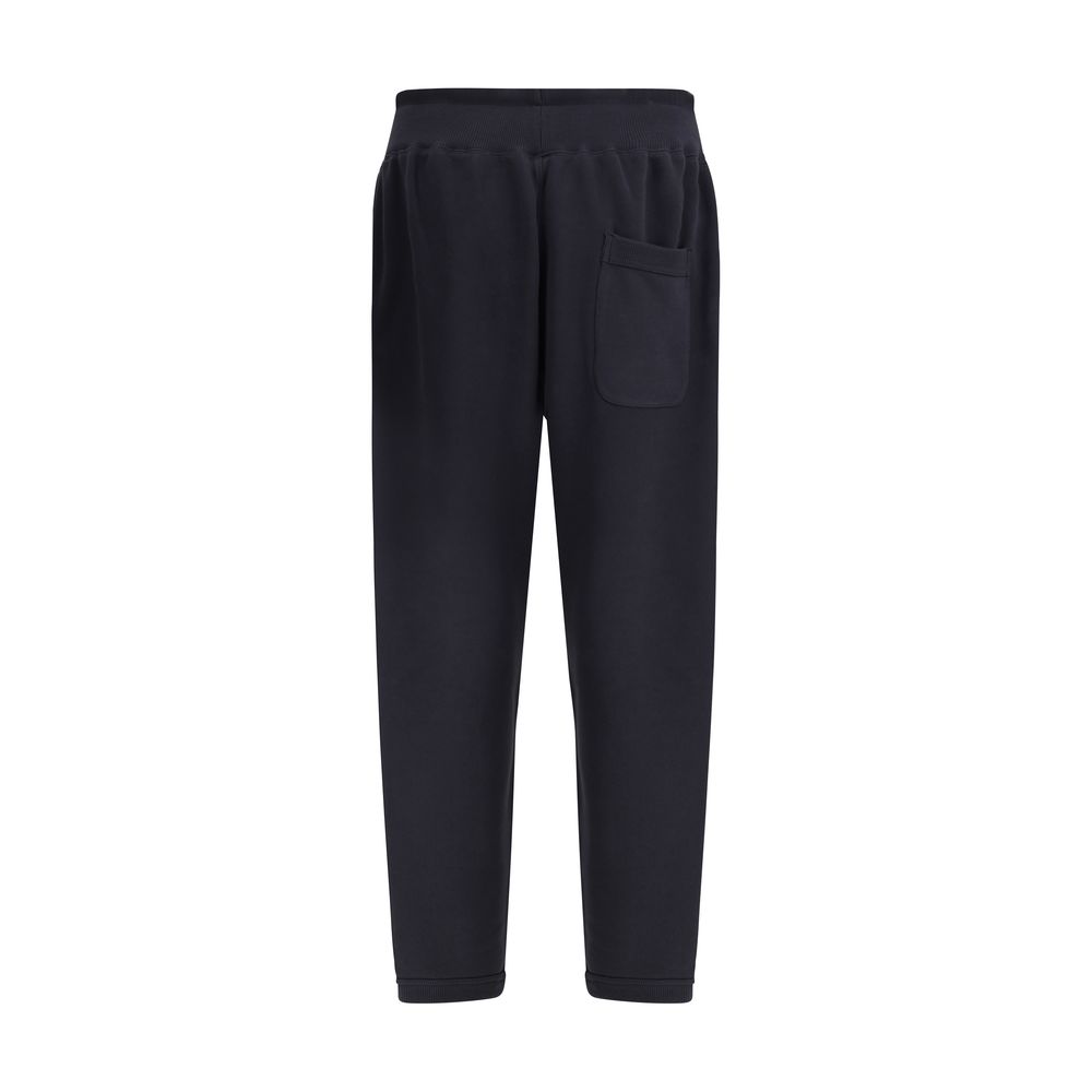 Y-3 Black Cotton Joggers (Workout Pants)