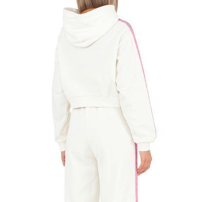 Comme Des Fuckdown White Cotton Women Sweater