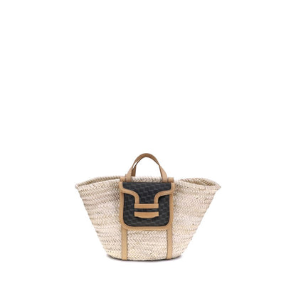 Pierre Hardy Beige Raffia Shoulder Bag