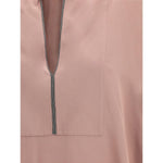 Brunello Cucinelli Silk Blouse BR-MB993EA101C4272-S