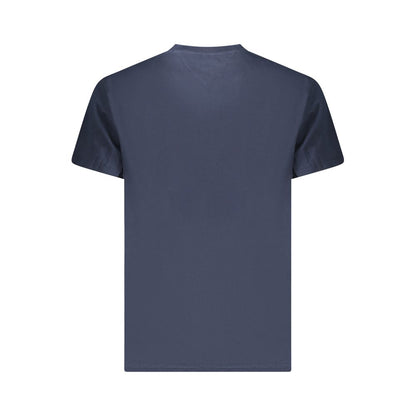 Tommy Hilfiger Blue Cotton Men T-Shirt
