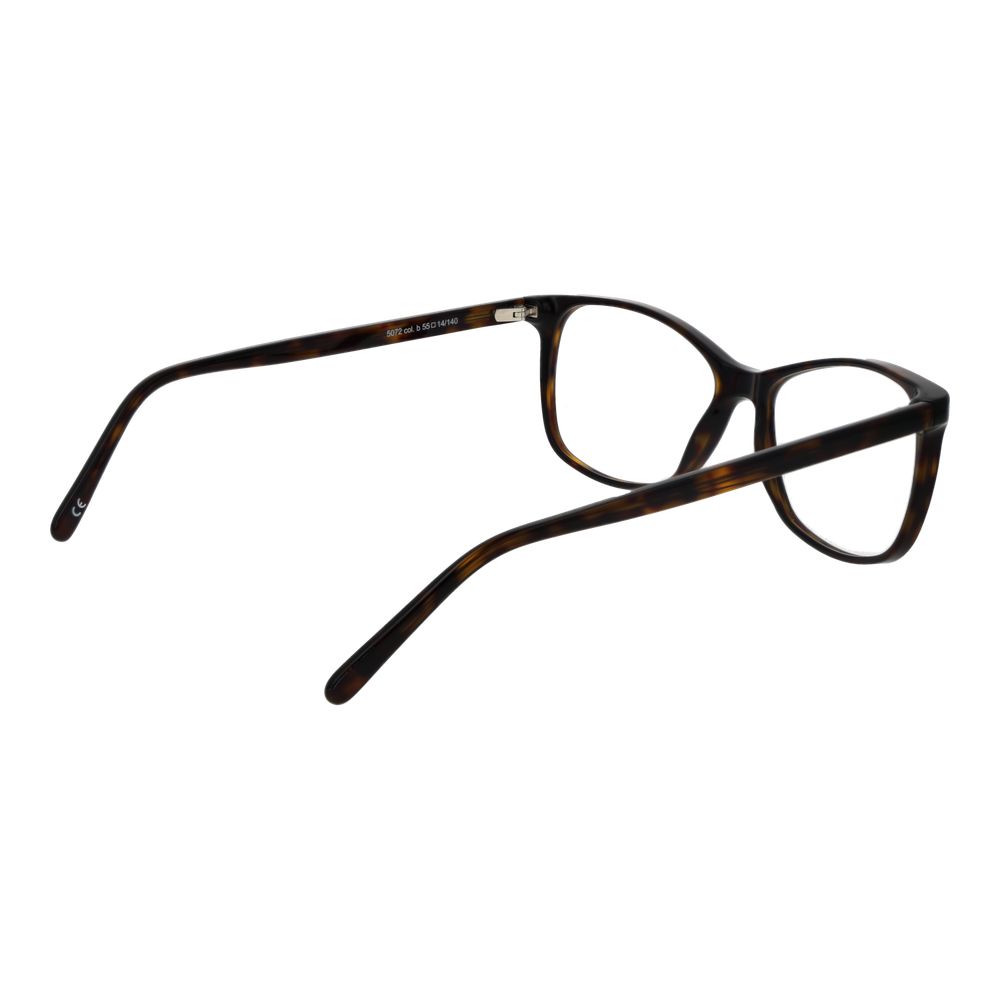 Andy Wolf Brown Unisex Glasses Frame in full-rim acetate, cat eye style with a branded case included.