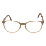 Andy Wolf Brown Unisex Glasses Frame in acetate, full-rim panto style, size 50-16-135, with branded case, demo lenses.