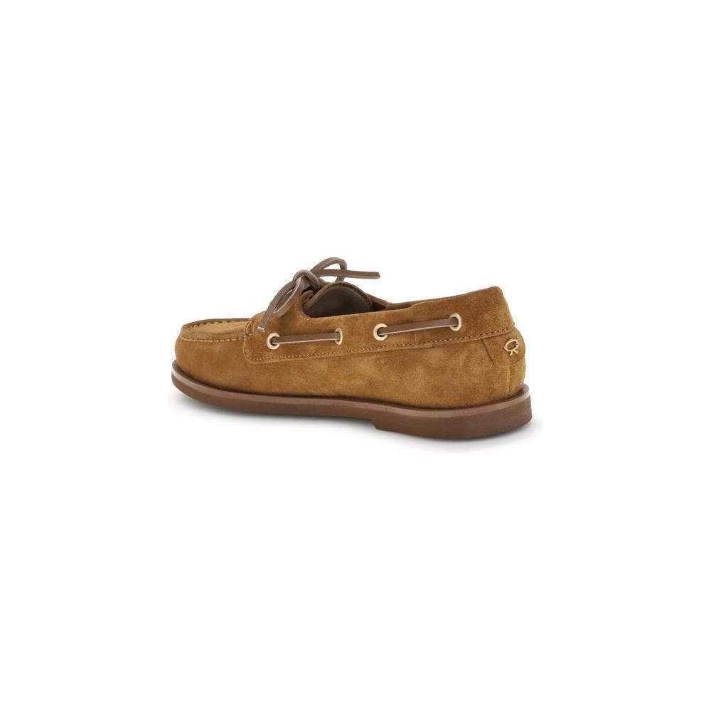 Gianvito Rossi Vandée boat Loafers GI-G2536710GOMS4CTECU-EU37.5/US7.5