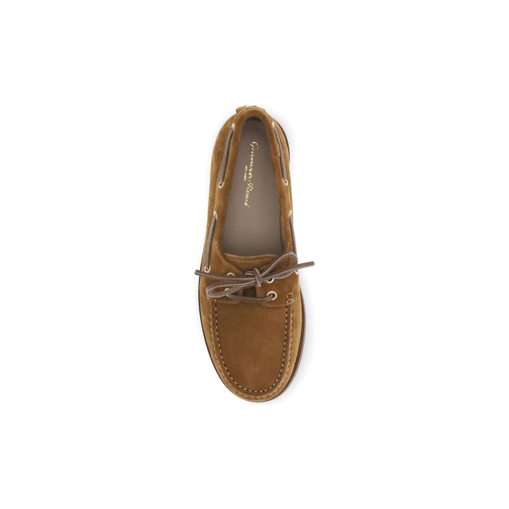 Gianvito Rossi Vandée boat Loafers GI-G2536710GOMS4CTECU-EU37.5/US7.5