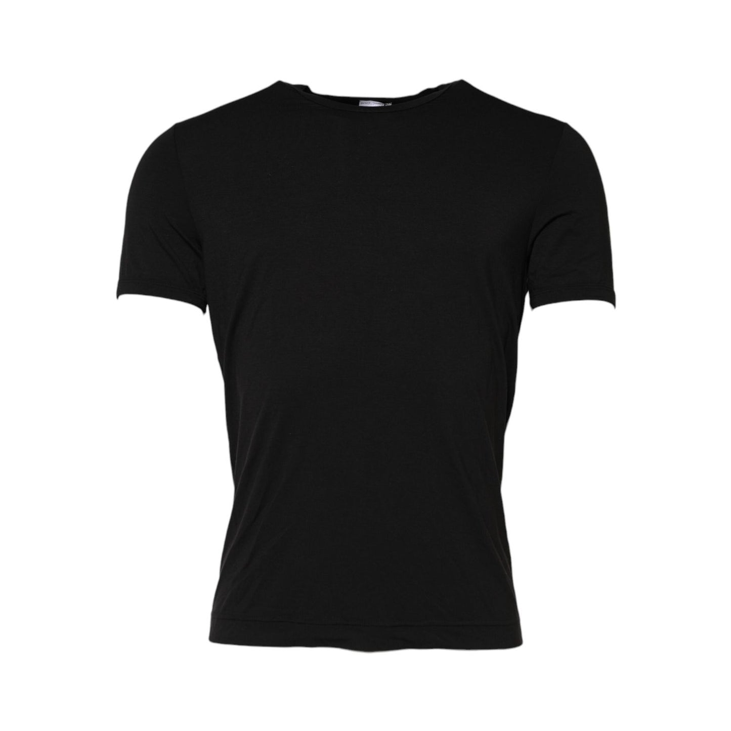 Dolce & Gabbana Black Modal Men Crew Neck Underwear T-shirt