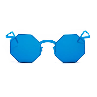 Italia Independent Blue Metal Sunglasses