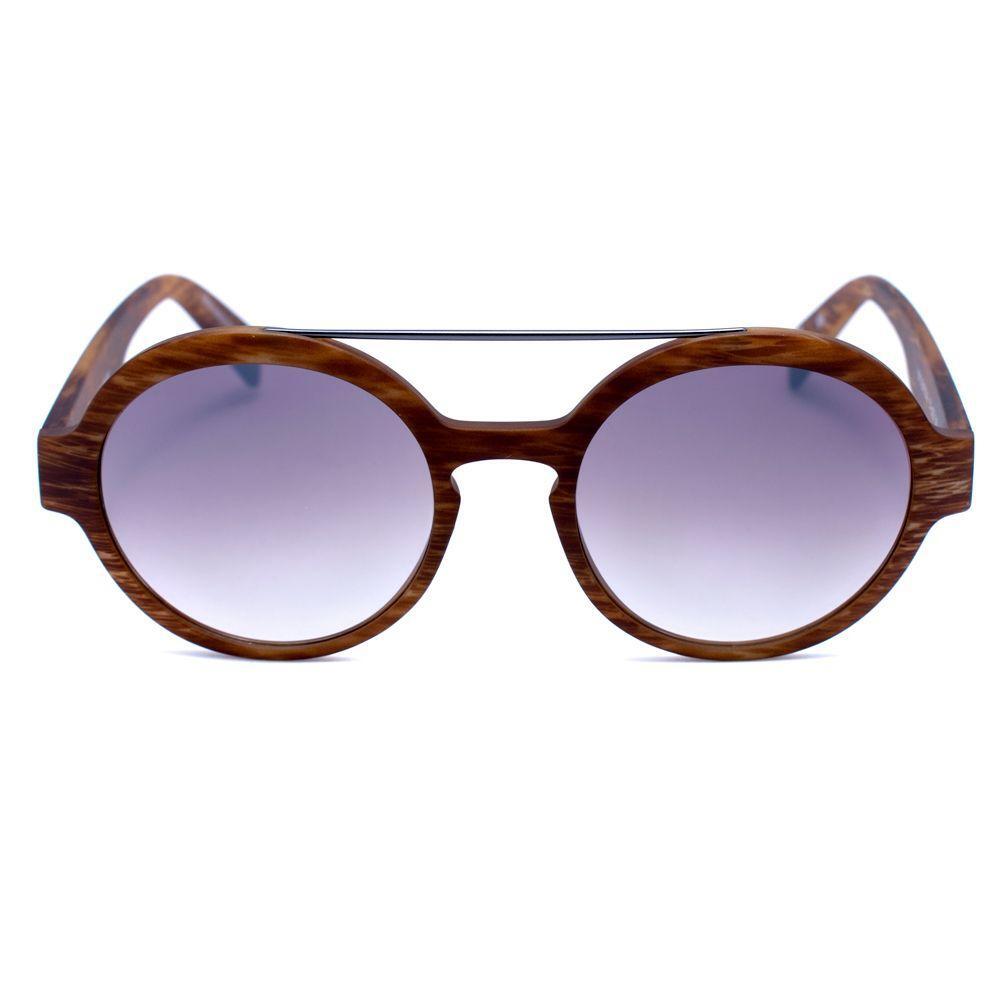 Italia Independent Brown Acetate Sunglasses