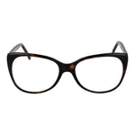 Andy Wolf Brown Unisex Glasses Frame, full-rim acetate cat eye style with demo lenses.
