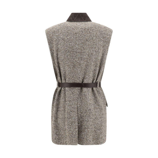 Brunello Cucinelli Wool Gilet BR-MG5307497C6286-IT44 | L