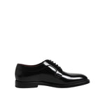 Dolce & Gabbana Black Calf Leather Lace Up Dress Shoes MV7933-46